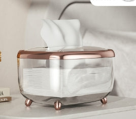 Wipe Dispenser and Tissue Box for Home (One Set)