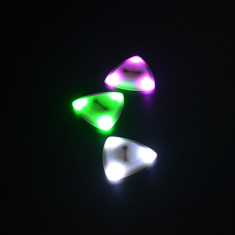 LED Glow Picks - Illuminated Triangle Guitar Picks