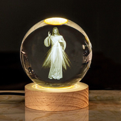 Luminous Crystal Office Display