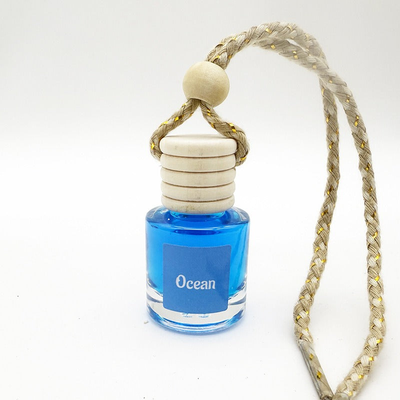 Car Scented Glass Bottle Pendant