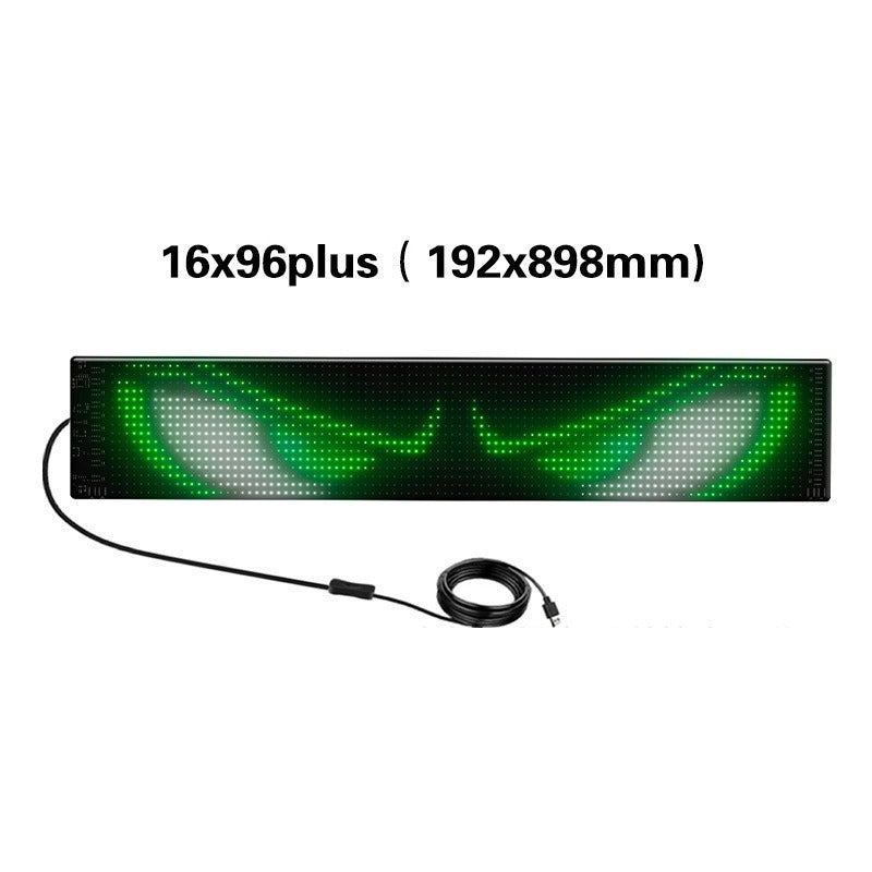 Car Flexible Bluetooth Advertising Smart Screen