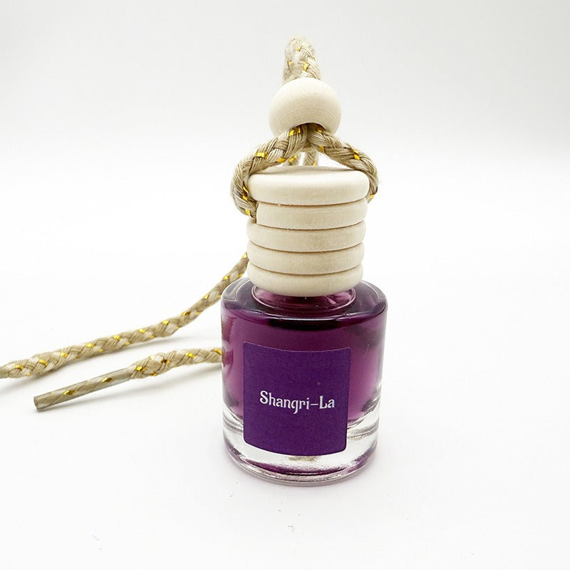 Car Scented Glass Bottle Pendant
