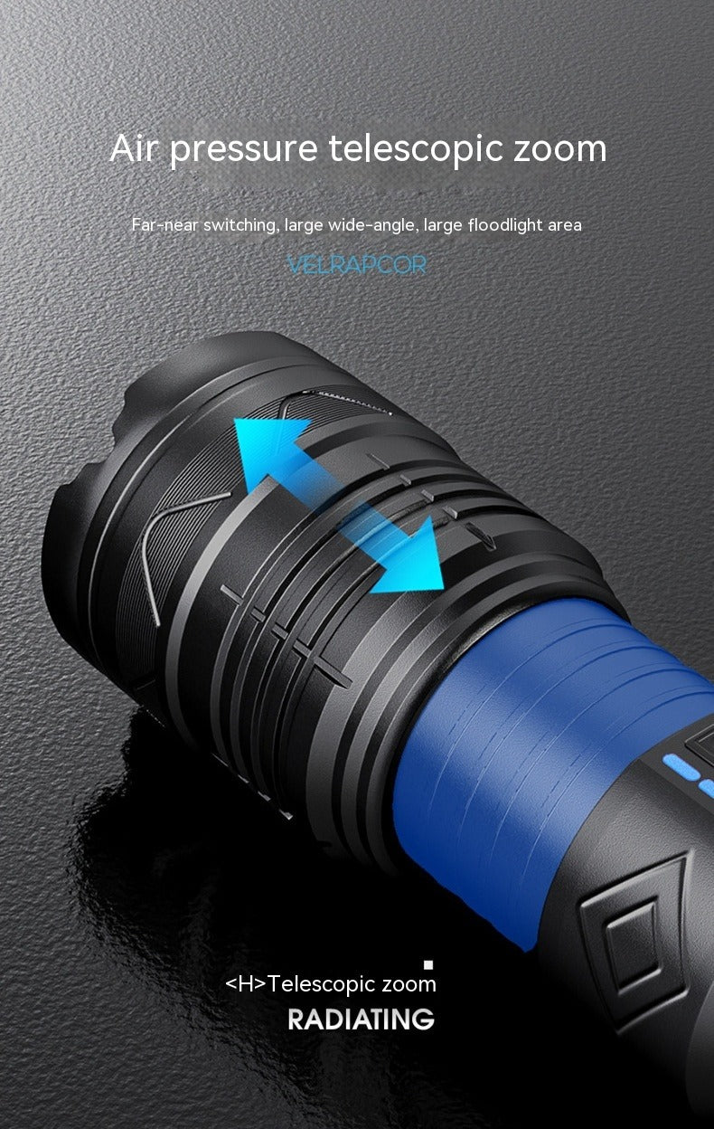 White Laser High-power Outdoor Flashlight