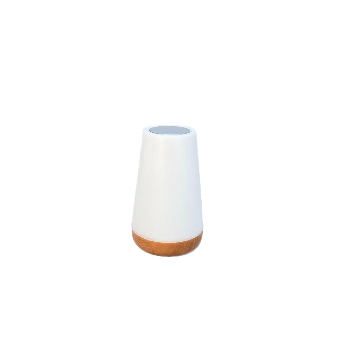 Wood Grain Rechargeable Remote Touch Lamp