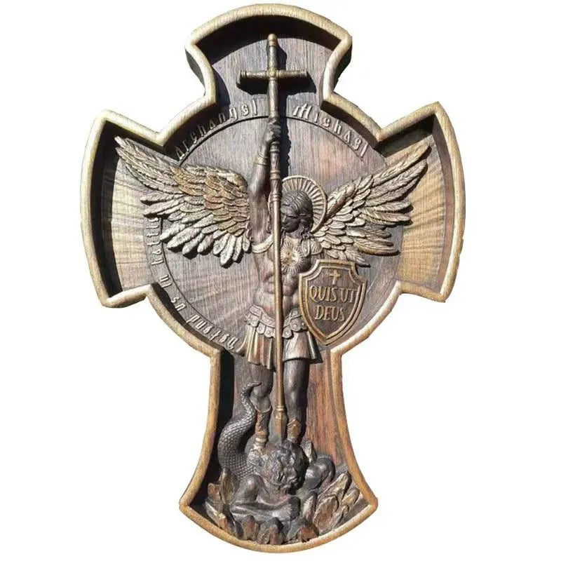 Statue Of Archangel Michael Resin Crafts