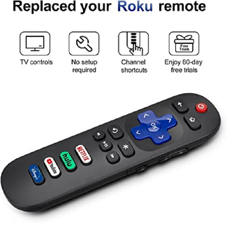ROKU Universal Remote for Roku TV with Netflix & YouTube