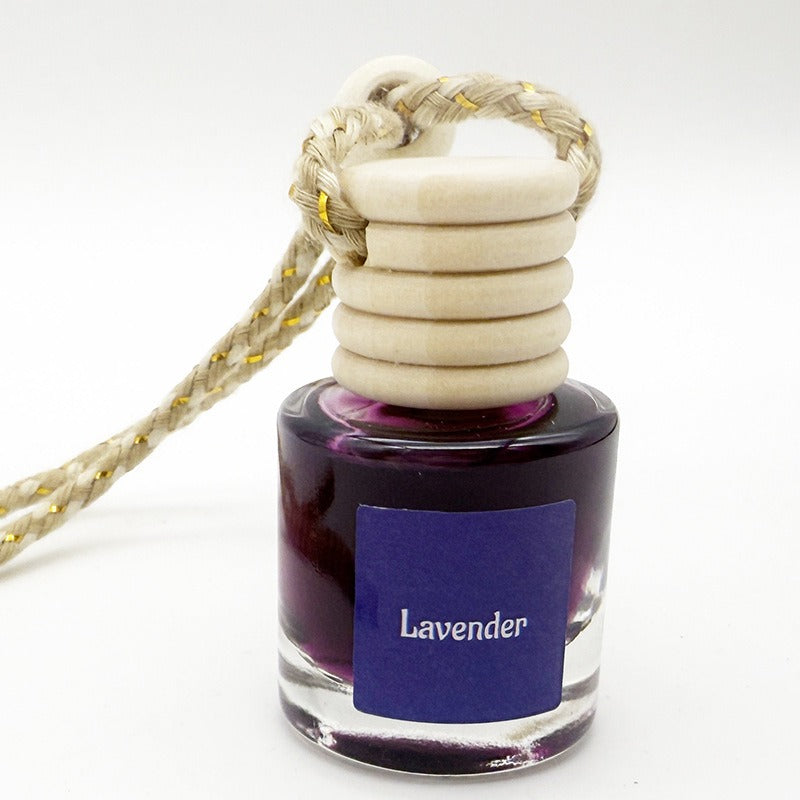Car Scented Glass Bottle Pendant