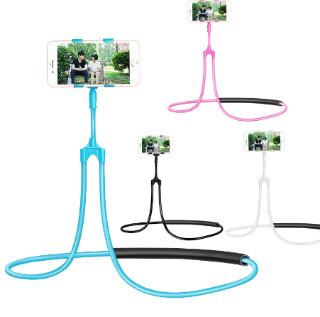 Foldable Desktop Phone Stand for Streaming and TV