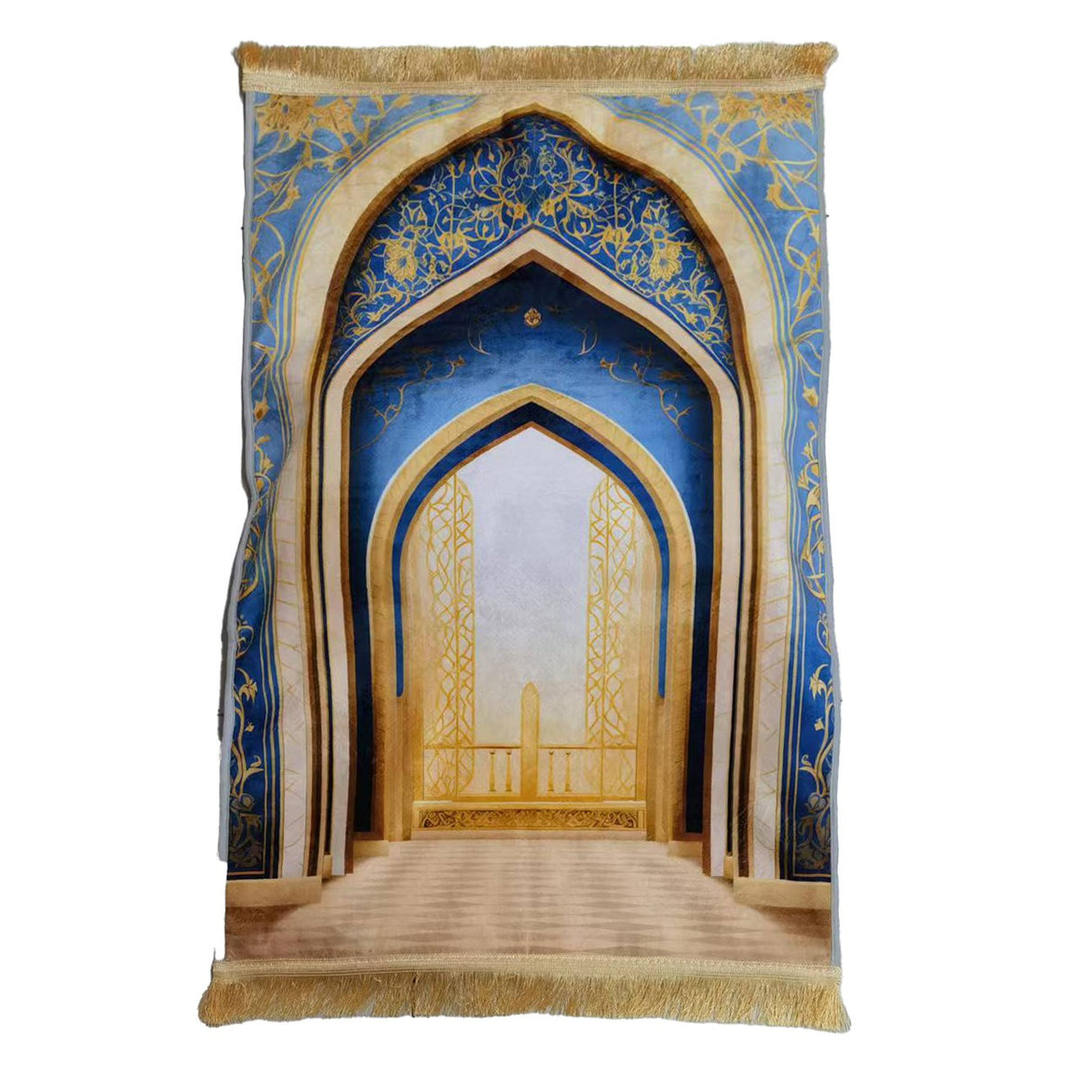 Velvet Printed Living Room Prayer Mat
