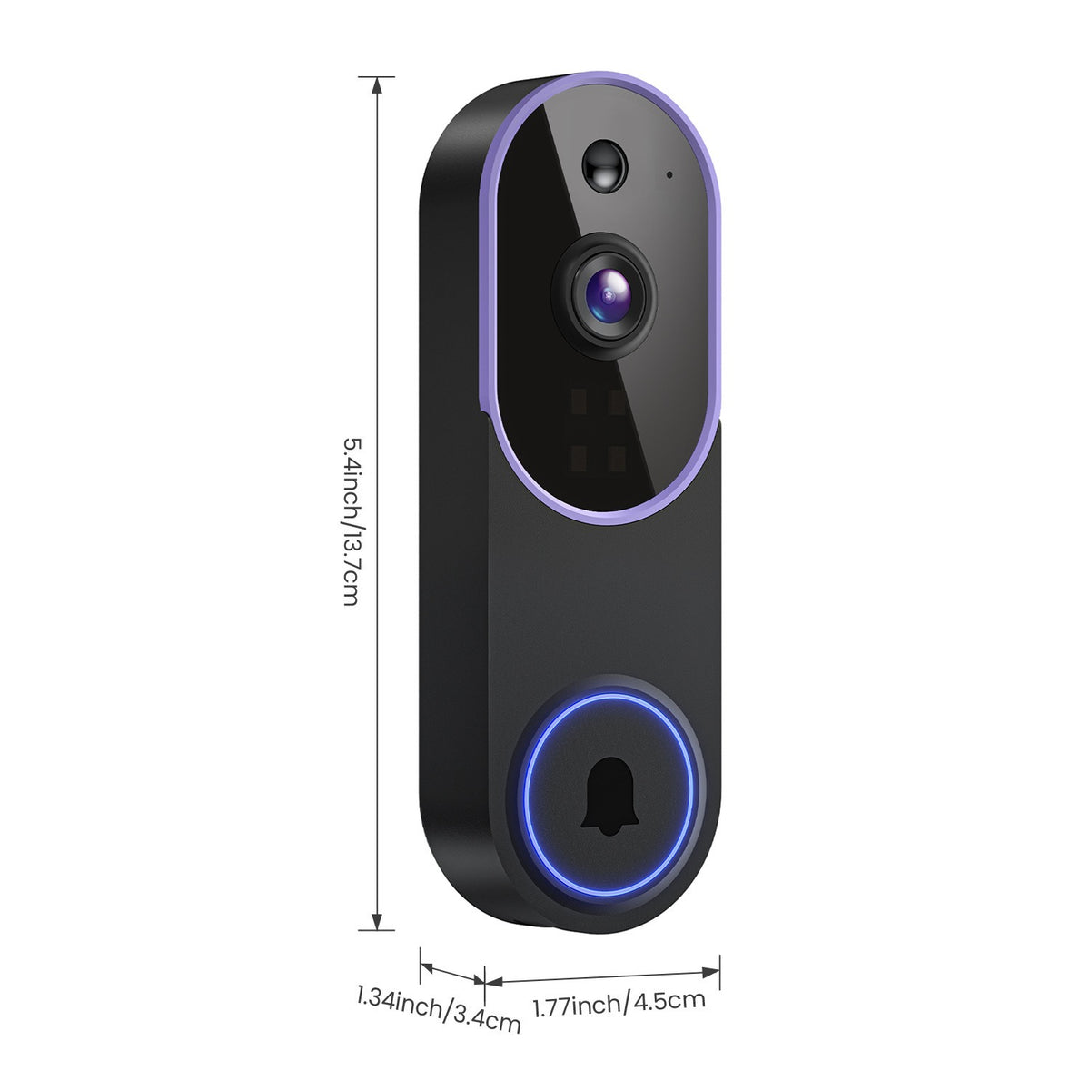 Smart Outdoor Wireless Doorbell Camera