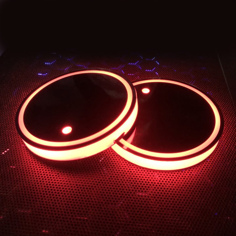 Car LED Light-emitting Coasters Ambient Light