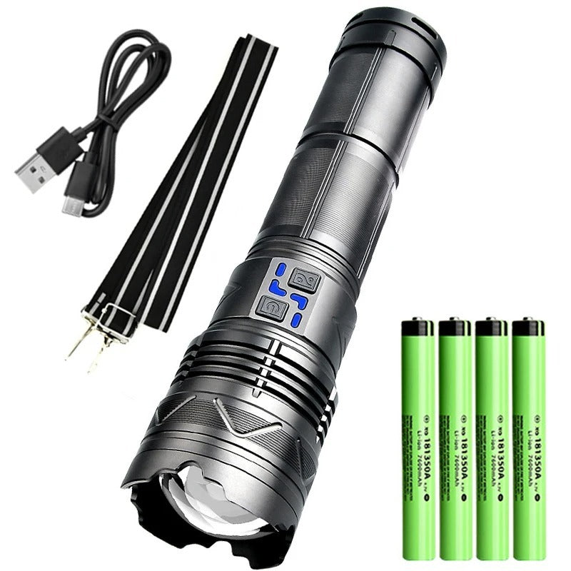 White Laser High-power Outdoor Flashlight
