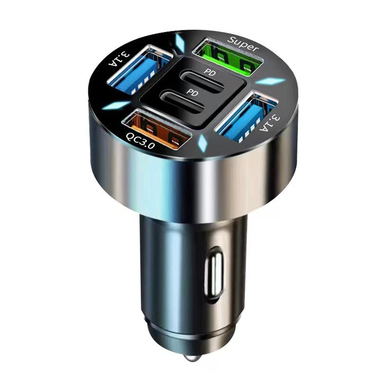 66W QC30 Digital Car Charger