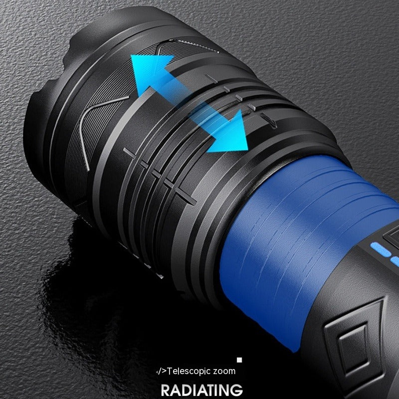 White Laser High-power Outdoor Flashlight