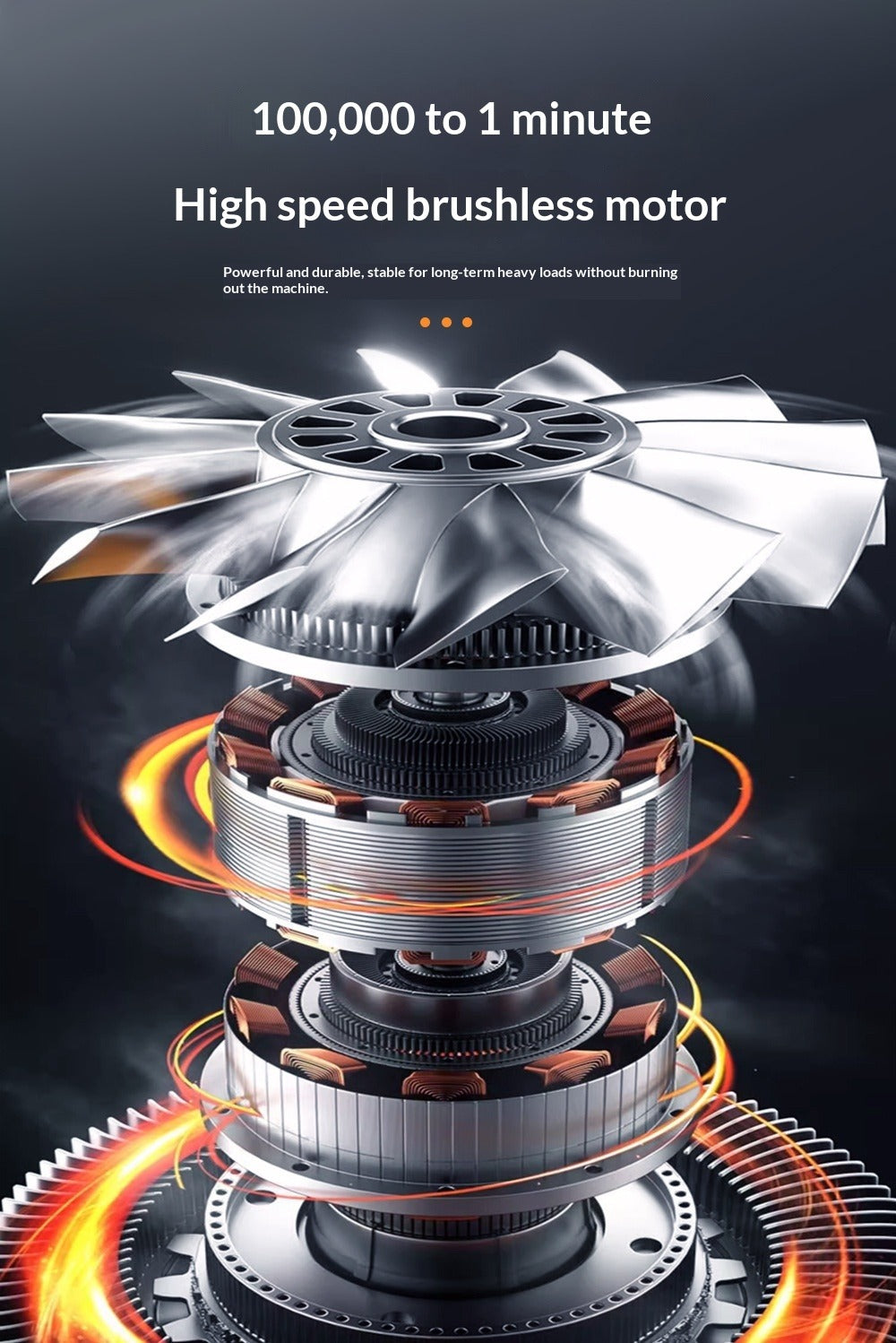 X8 Brushless Turbo Snowblower for Cars