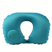 U-Shaped Portable Inflatable Travel Neck Pillow