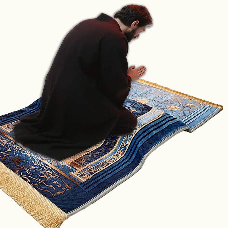 Velvet Printed Living Room Prayer Mat