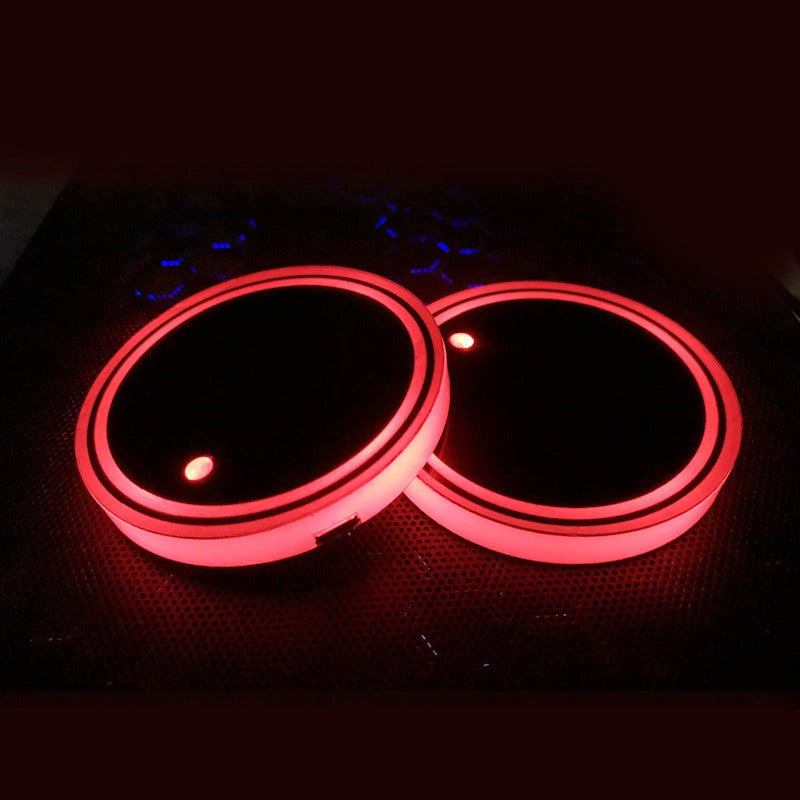 Car LED Light-emitting Coasters Ambient Light