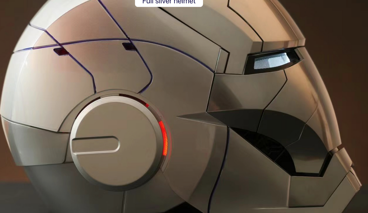 Iron Man MK5 Helmet 1:1 Wearable Voice-Controlled