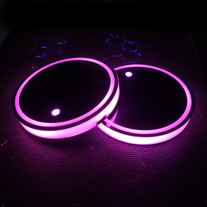 Car LED Light-emitting Coasters Ambient Light