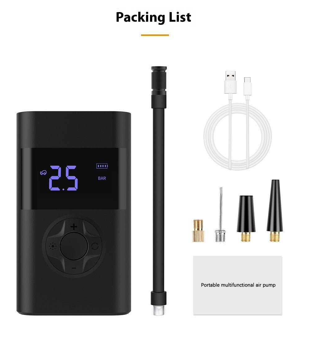 Car Inflatable Fast Intelligent Air Pump