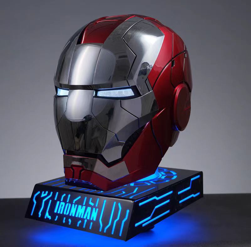 Iron Man MK5 Helmet 1:1 Wearable Voice-Controlled