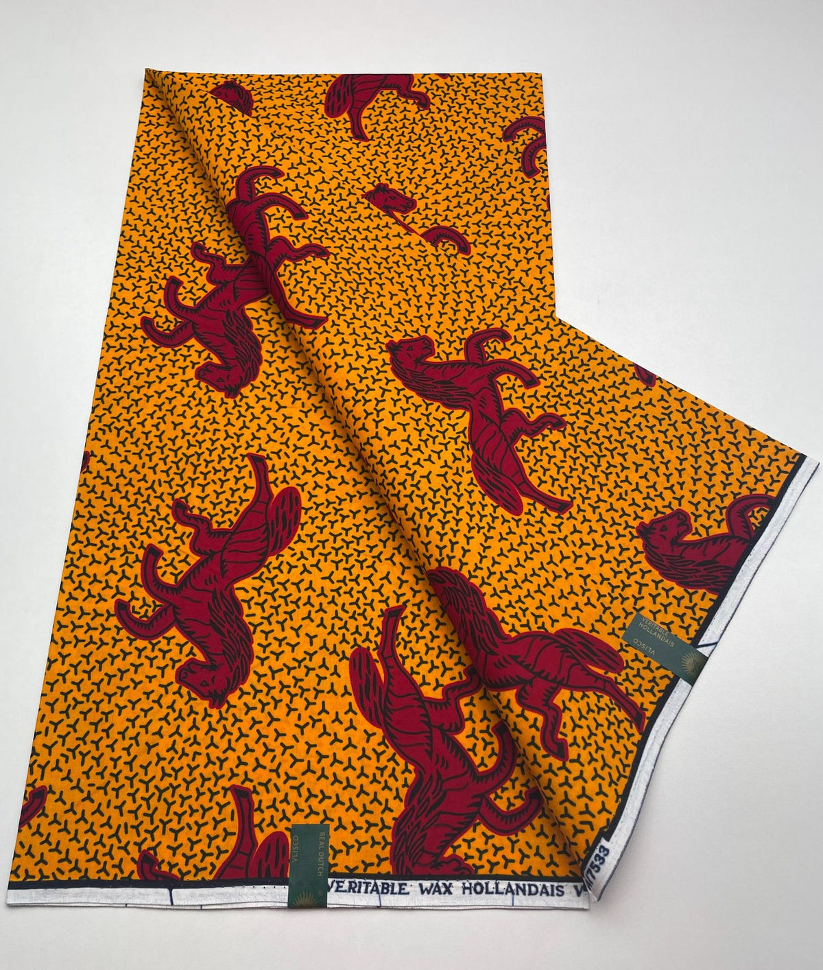 High-Quality African Wax Cotton Fabric for Dresses