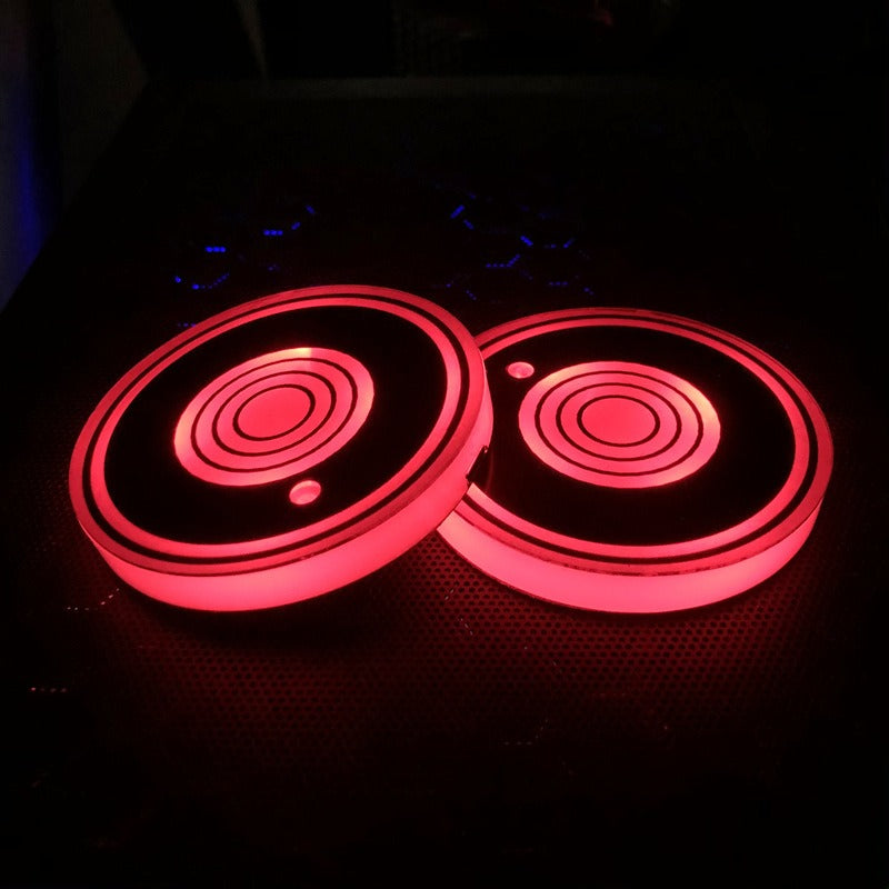 Car LED Light-emitting Coasters Ambient Light
