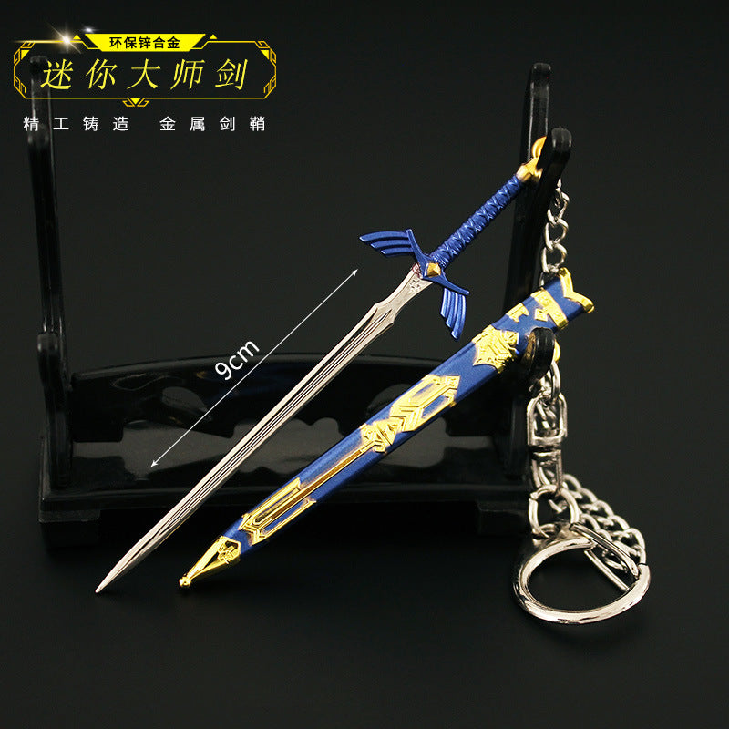 Zelda Tears of the Kingdom Mini Link Sword Keychain