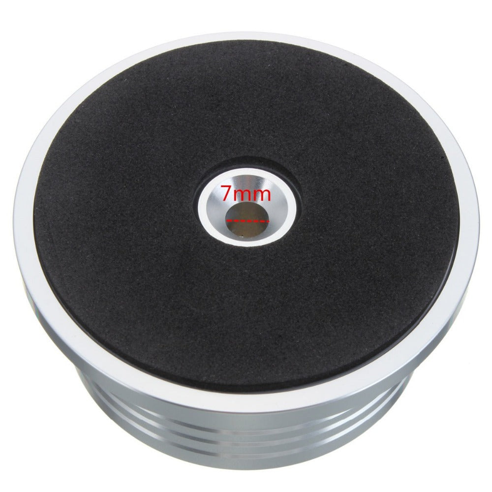 Vinyl Record Player with Level and Speed Meter