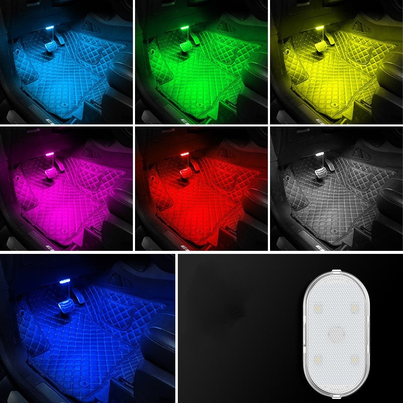 Car LED Reading Light USB Rechargeable