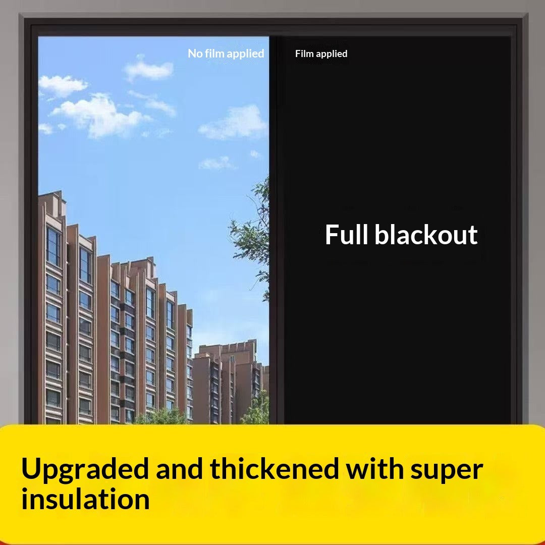 Blackout Heat-Insulating Anti-Peeking Glass Film