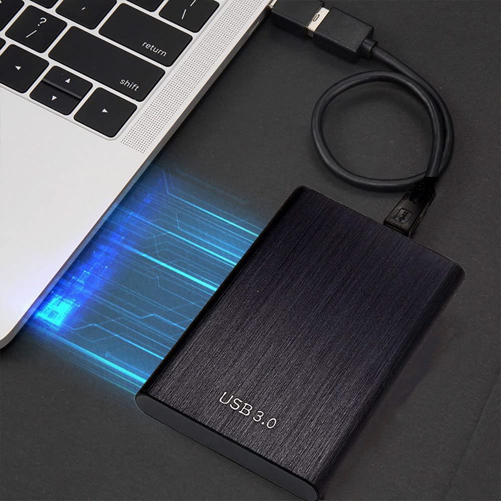 Brushed Metal Portable SSD with USB 3.0 Connection