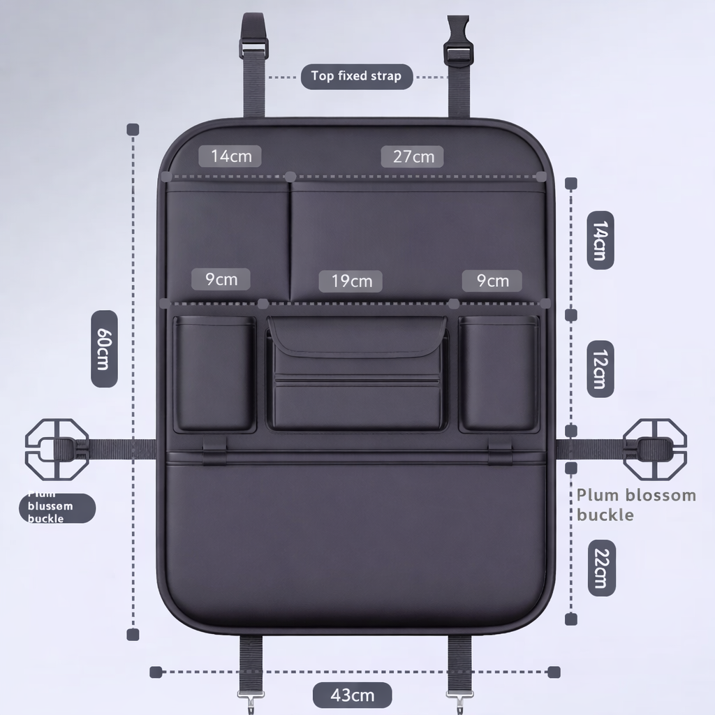 Car Seat Back Storage