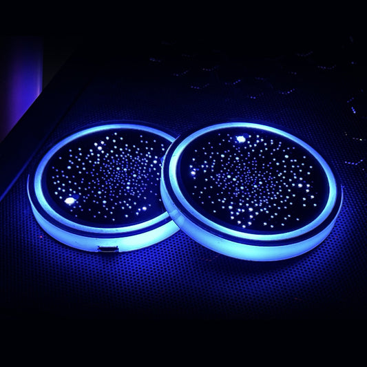 Car LED Light-emitting Coasters Ambient Light