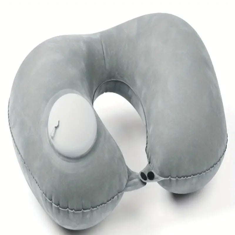 U-Shaped Portable Inflatable Travel Neck Pillow