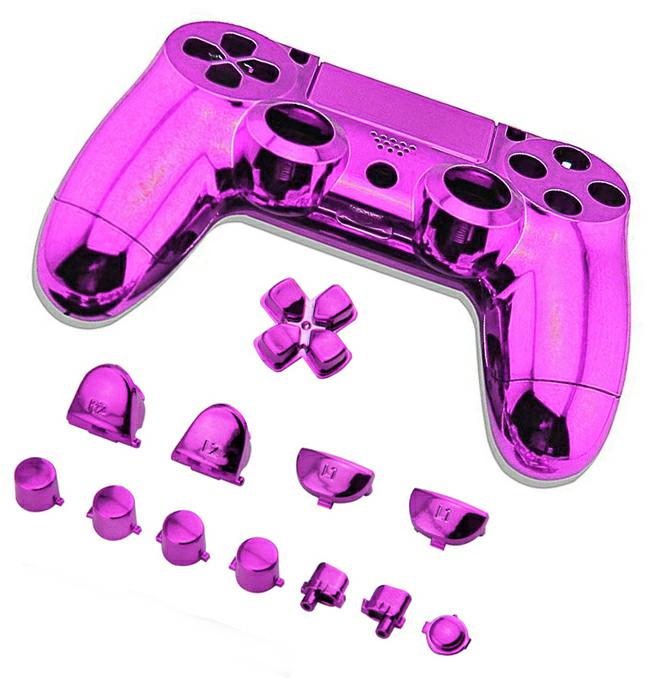 PS4 Controller Shell with Complete Accessories Set