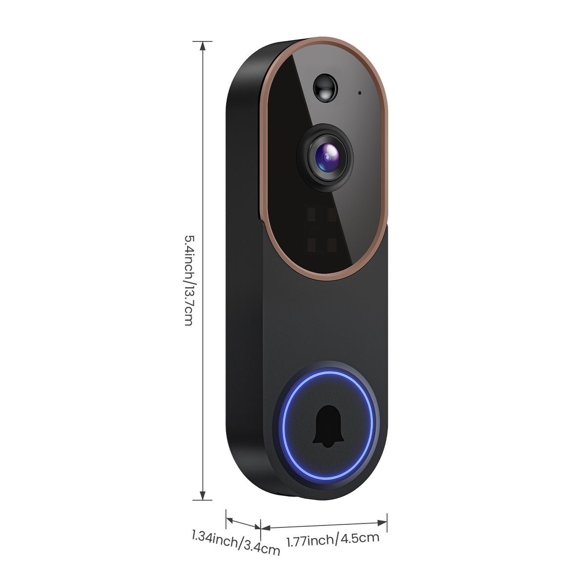 Smart Outdoor Wireless Doorbell Camera