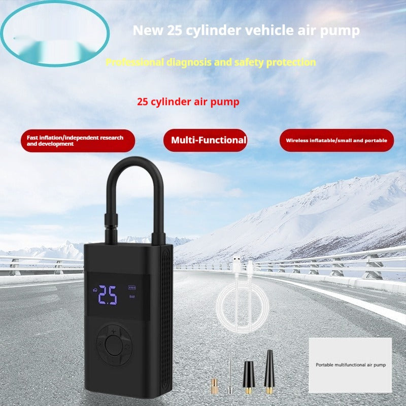 Car Inflatable Fast Intelligent Air Pump