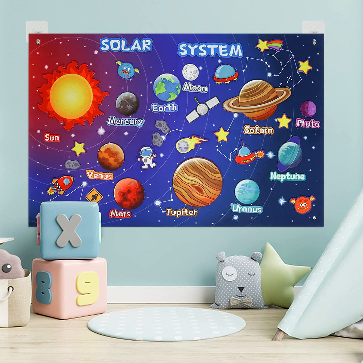Preschool Learning Board for Kids - Educational Toy