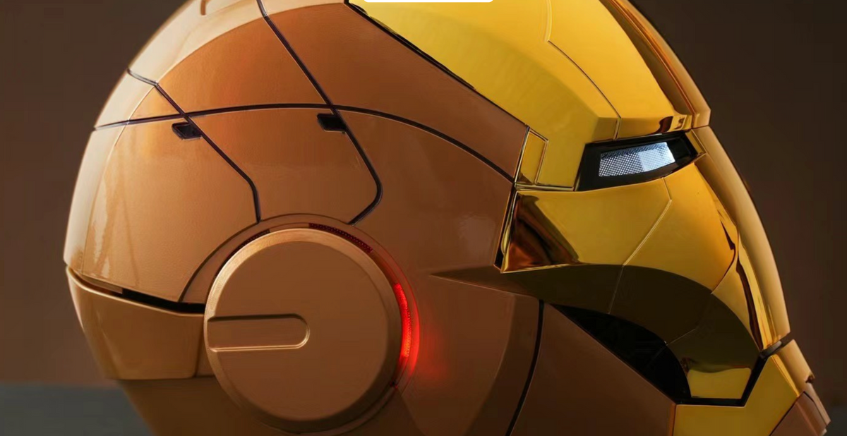 Iron Man MK5 Helmet 1:1 Wearable Voice-Controlled