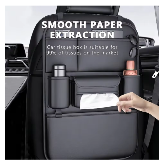 Car Seat Back Storage
