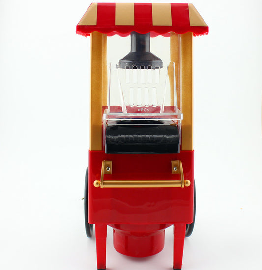 Vintage Electric Popcorn Machine with Cart