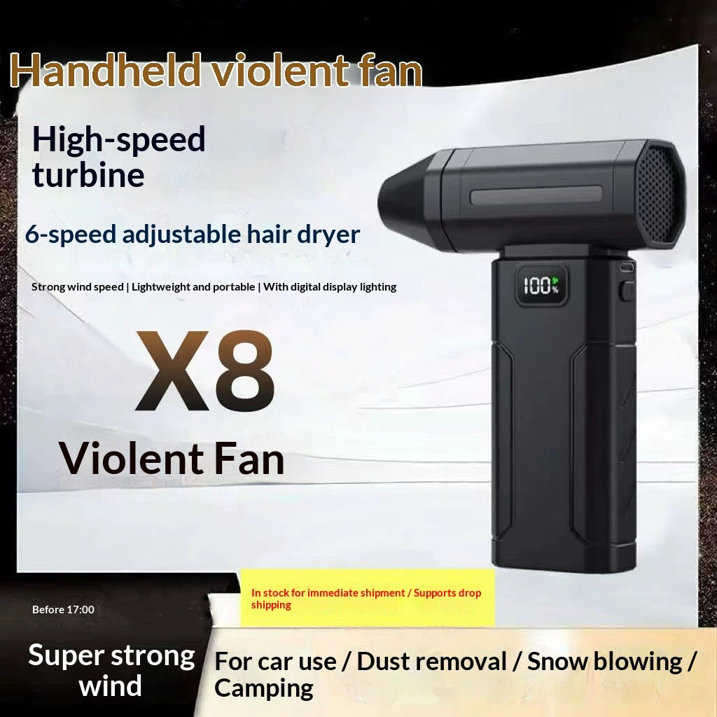 X8 Brushless Turbo Snowblower for Cars