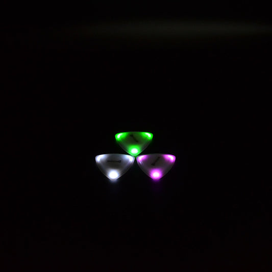 LED Glow Picks - Illuminated Triangle Guitar Picks